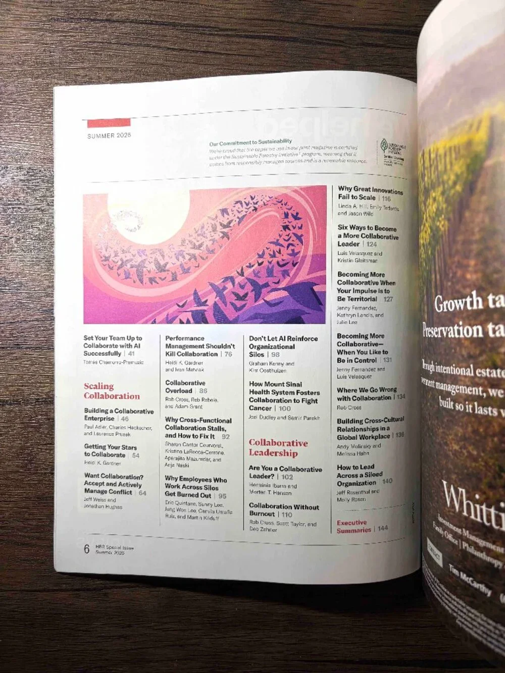 Harvard Business Review Summer 2026 How to Collaborate Better